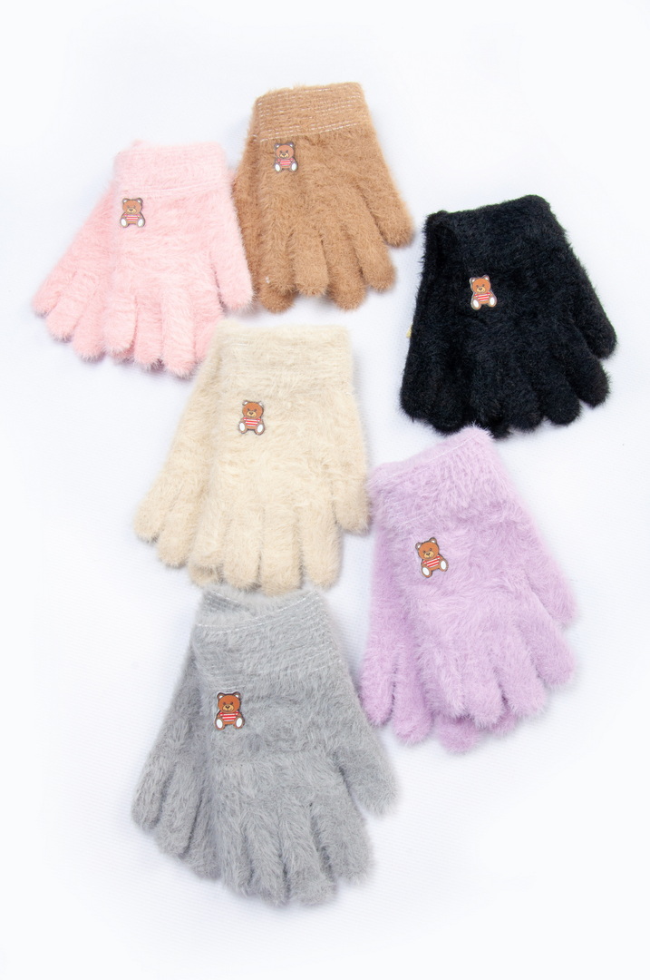 Рукавиці на дівчинку 